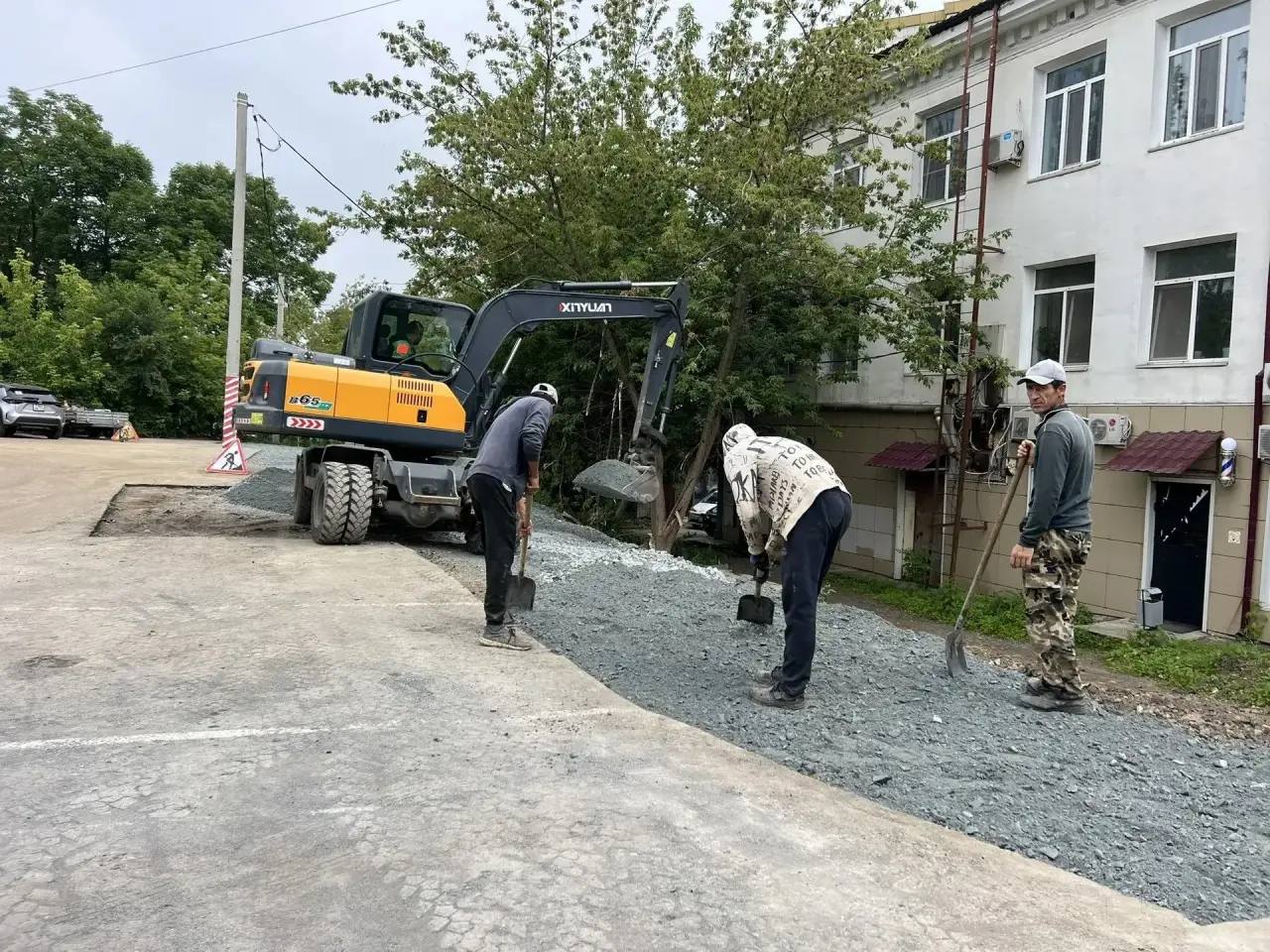 ✅Коммунальную инфраструктуру обновляют на Баляева и Партизанском проспекте во Владивостоке