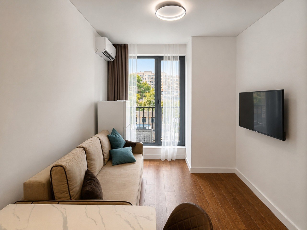 #аренда 

Мыс Кунгасный 3б, евродвушка, 34,5м², 3/23эт
свободна | долгосрочная 

Евродвушка с отдельной спальней и большим балконом в ЖК «Море»