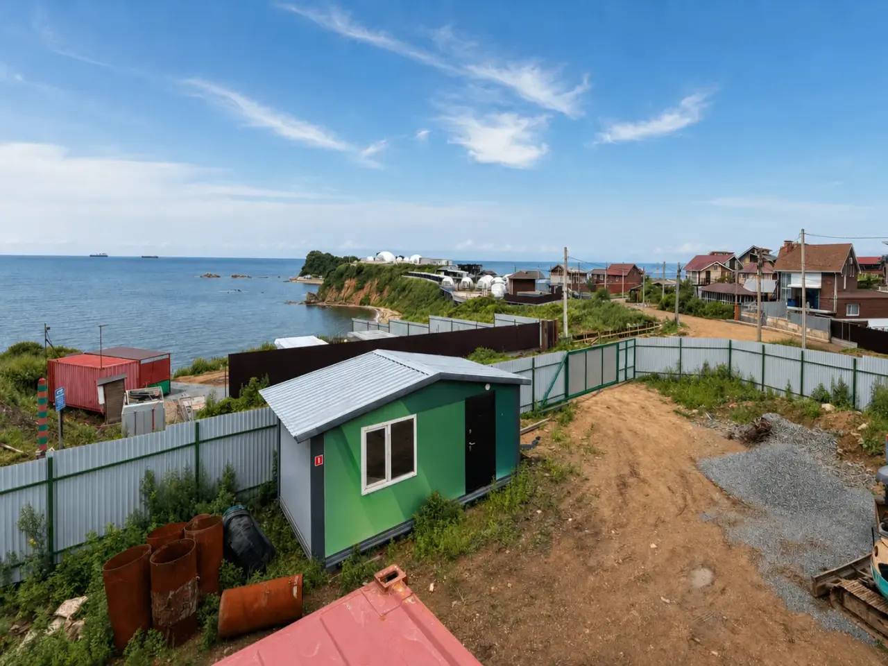 В посёлке Южно-Морской заходит в продажу участок