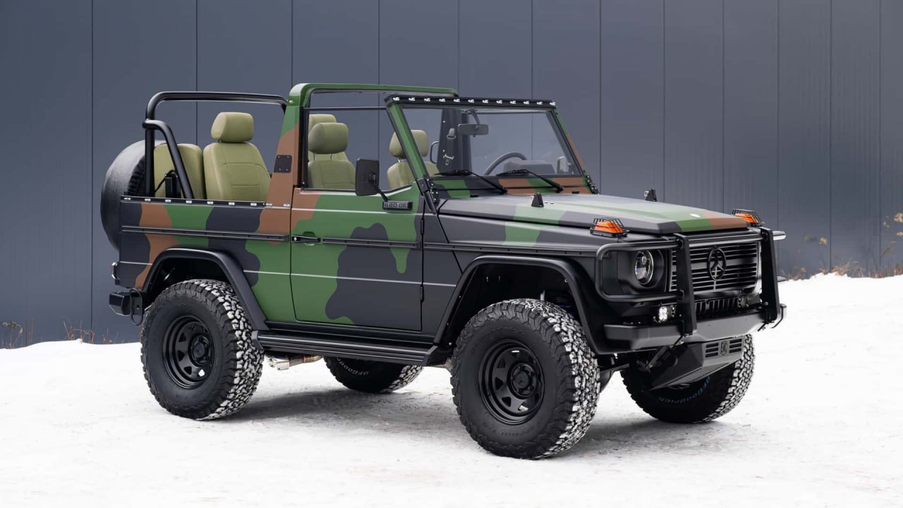 На старый Гелендваген поставили V8 от GM и оценили его гораздо дороже нового
…