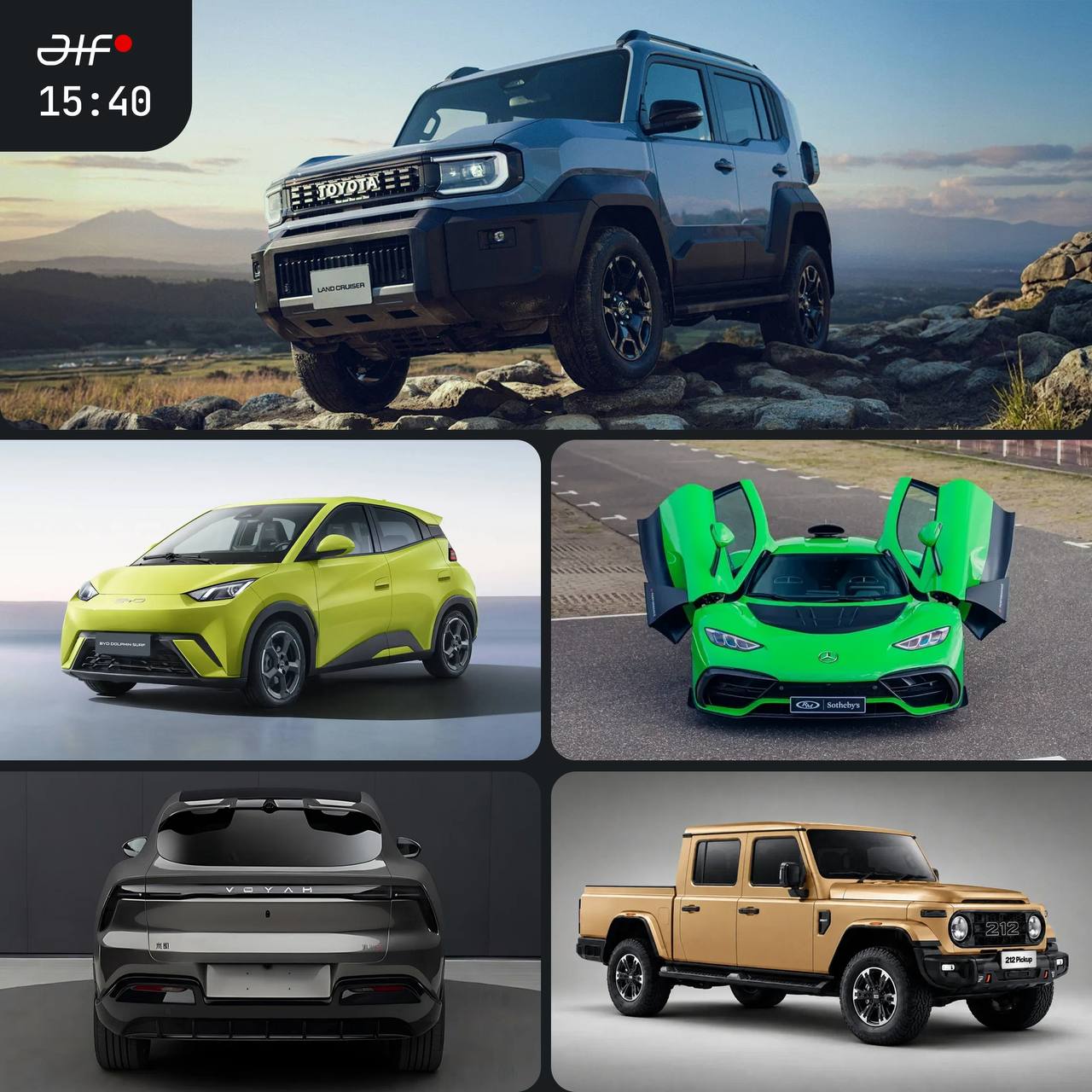 🔴Маленький Land Cruiser вышел на рынок Японии: от 2,1 миллиона рублей

🔴Еги…