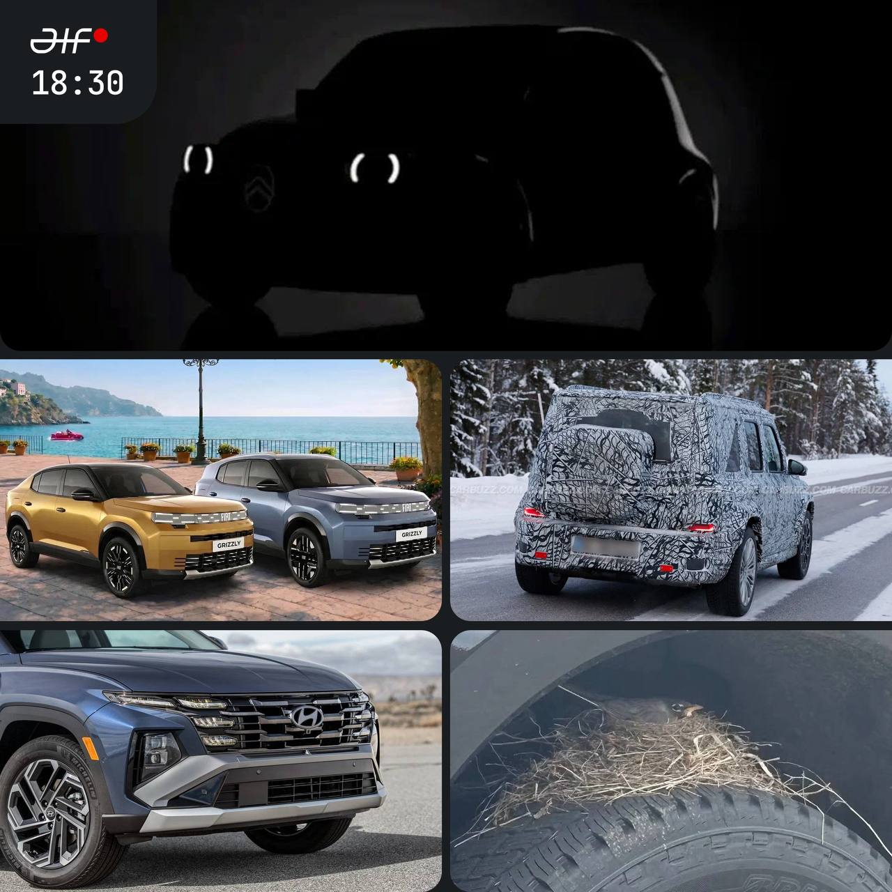 🔴Культовый «гадкий утёнок» от Citroen возродится

🔴Fiat показал новый кросс…