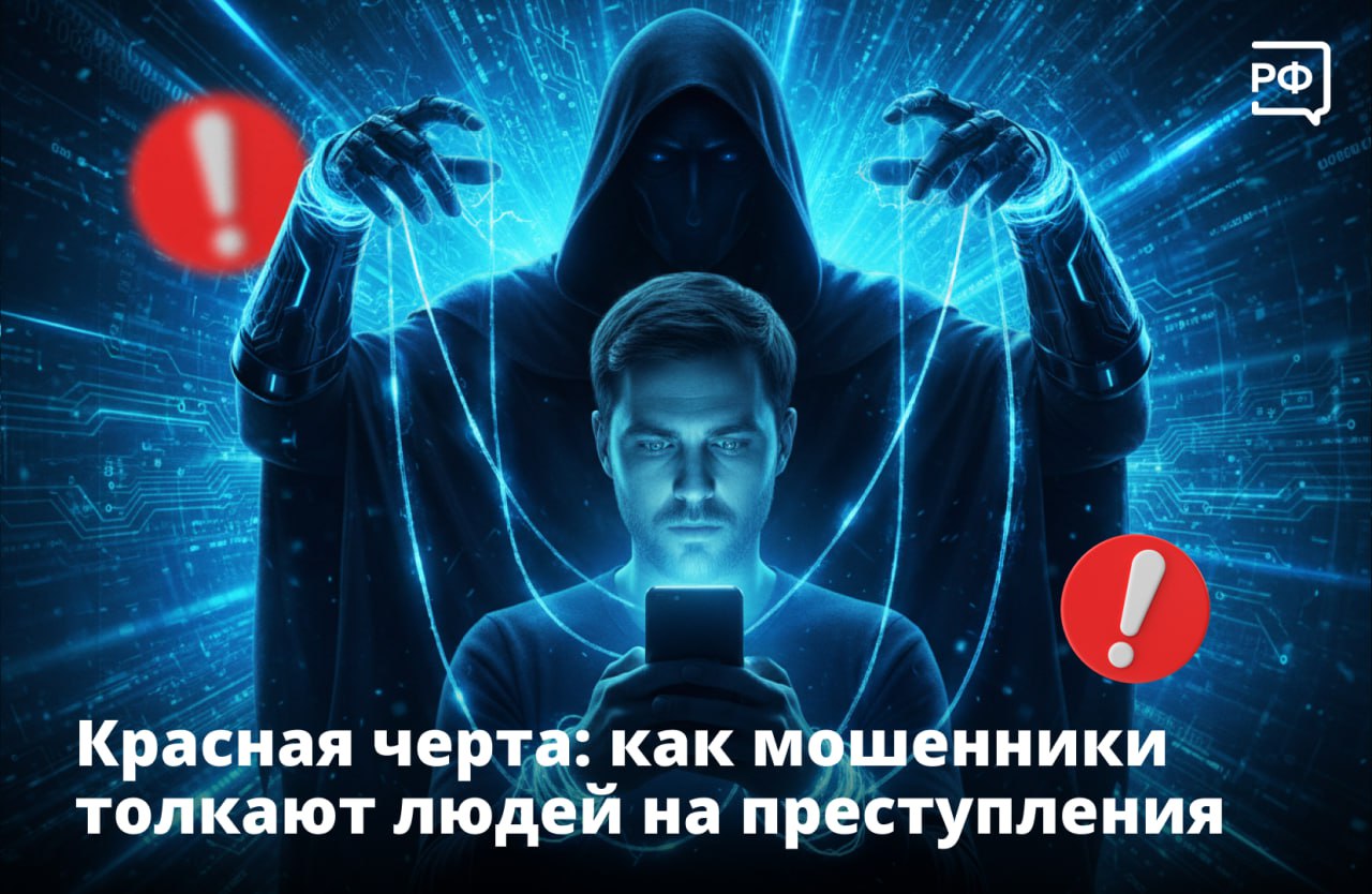 🚩 Мошенники могут лишить вас не только денег — но и свободы
