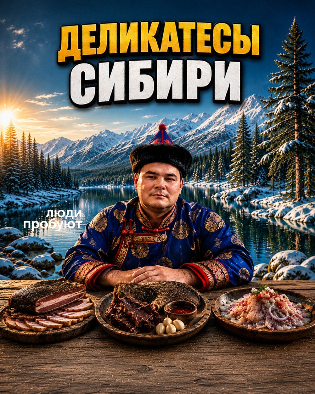 Хвост бобра, сало из кабана и сугудай 😱

Все это продегустировали в новом выпуске шоу «Люди пробуют»