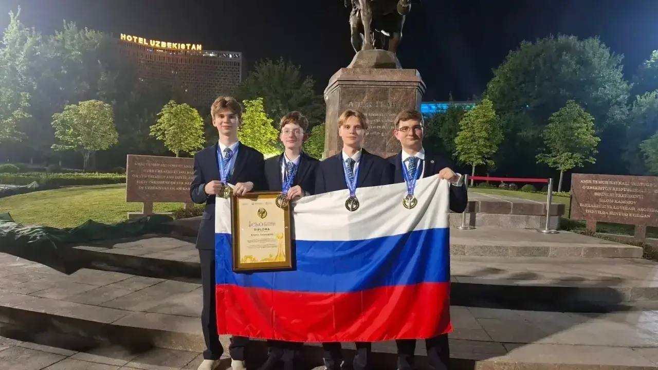 За 7 месяцев 2026 года российские школьники завоевали на международных олимпи…