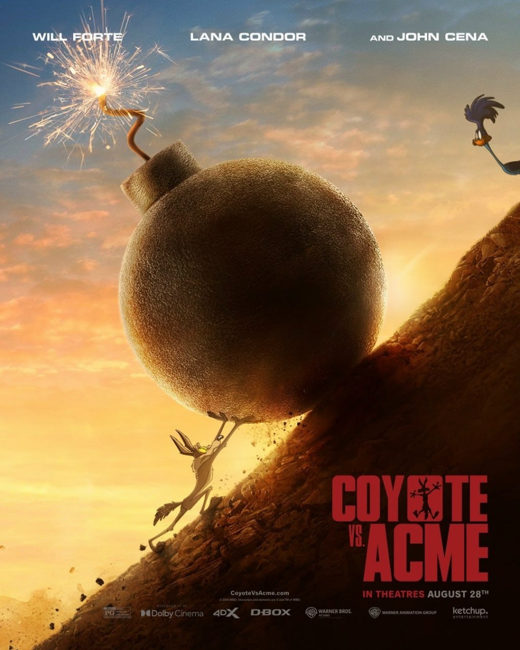 🎥Новости кино
💣Промо «Койот против Акме»

Фильм основан на вселенной мультсериала Looney Tunes