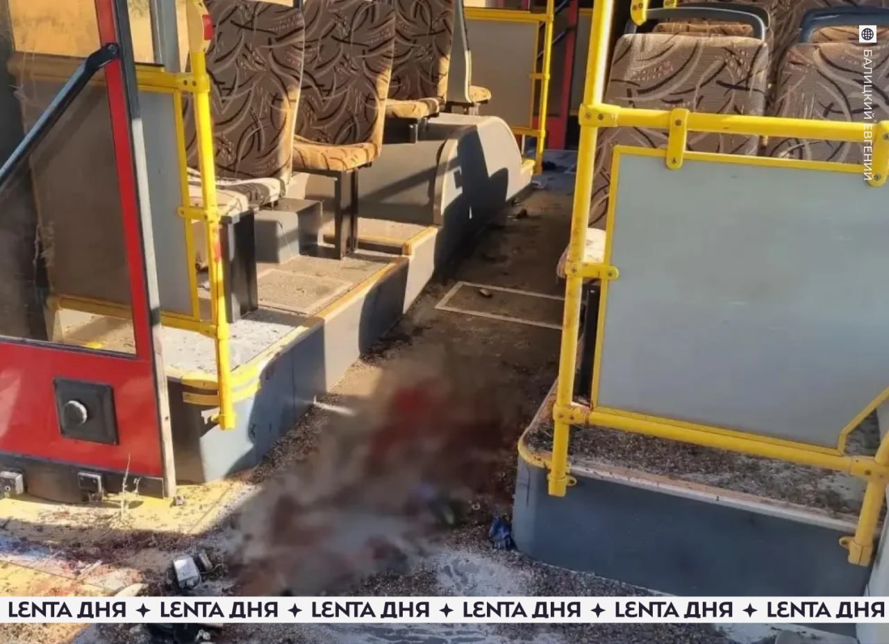 ▪️ ВСУ ударили по автобусу в Запорожской области