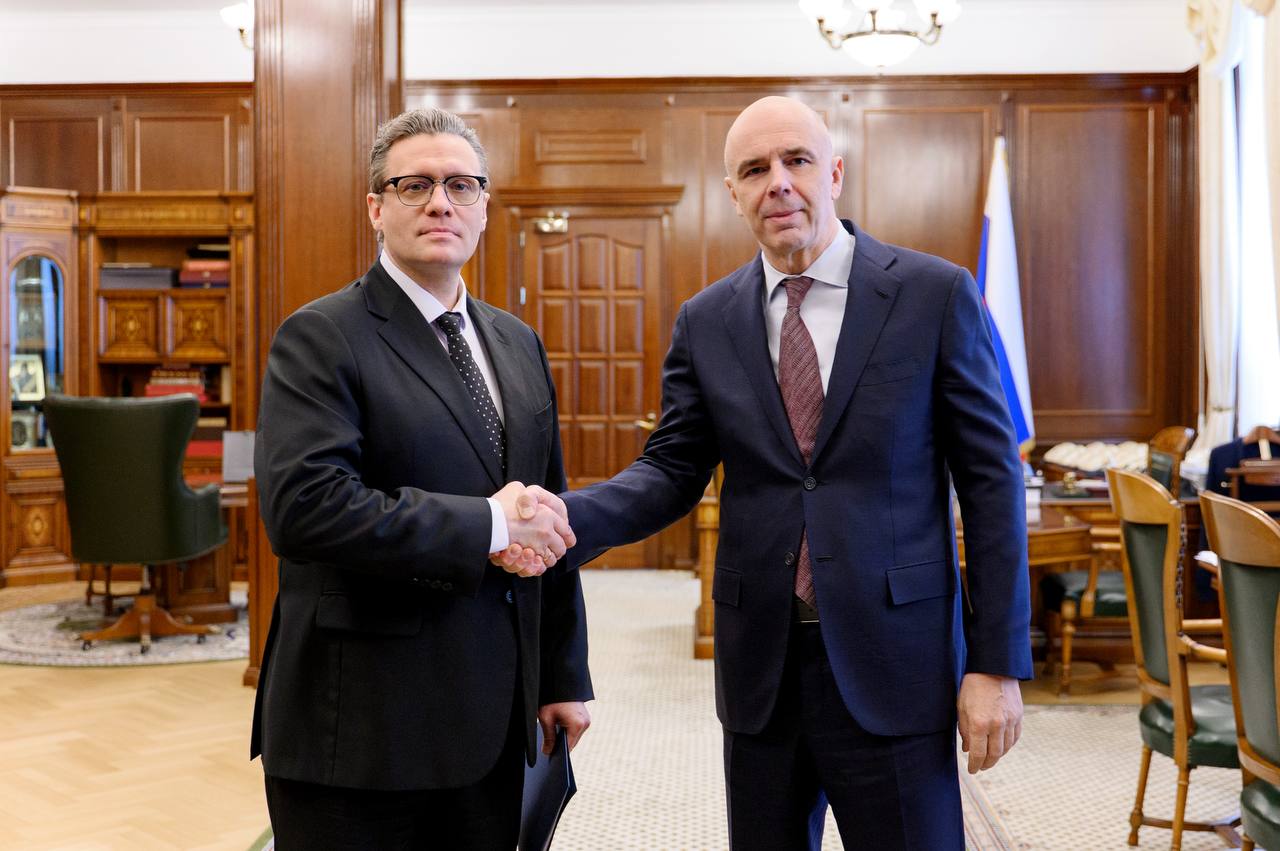 🤝 Антон Силуанов провел рабочую встречу с губернатором Вологодской области Г…