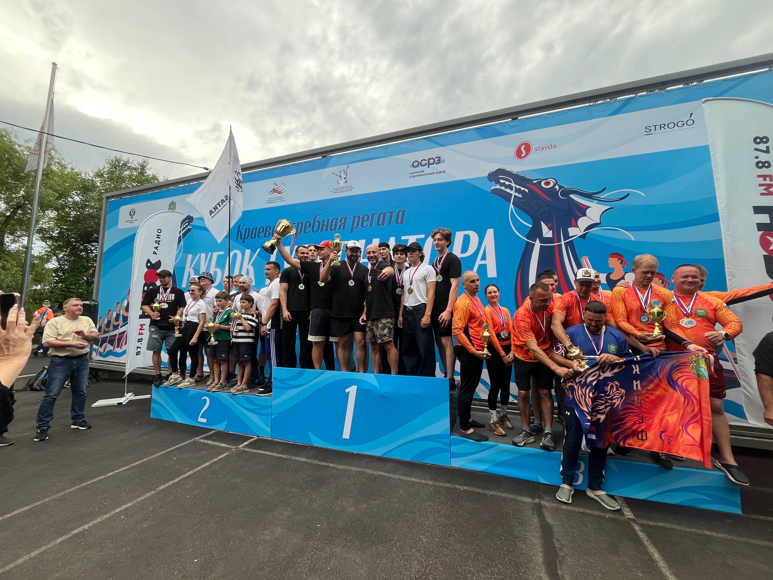 Ветераны СВО оседлали «драконов» 🐉🤝

Во Владивостоке прошла Краевая гребная регата на Кубок губернатора по гребле на лодках-драконах