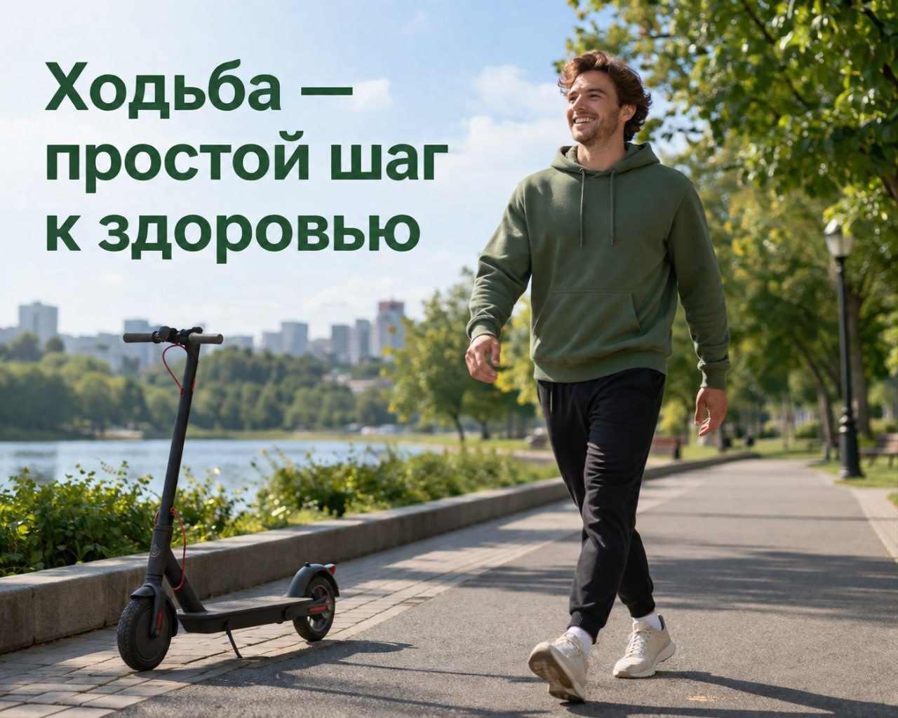 🚶🏻‍♂️ Пешие прогулки как основа здорового образа жизни

Иногда лучше выбрать не самокат, а пешую прогулку