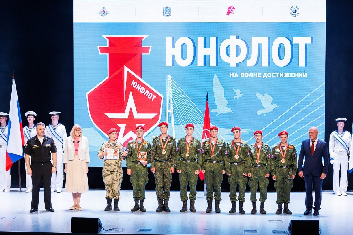 🏅 Приморская команда вошла в число призёров военно-патриотической игры «Юнфл…