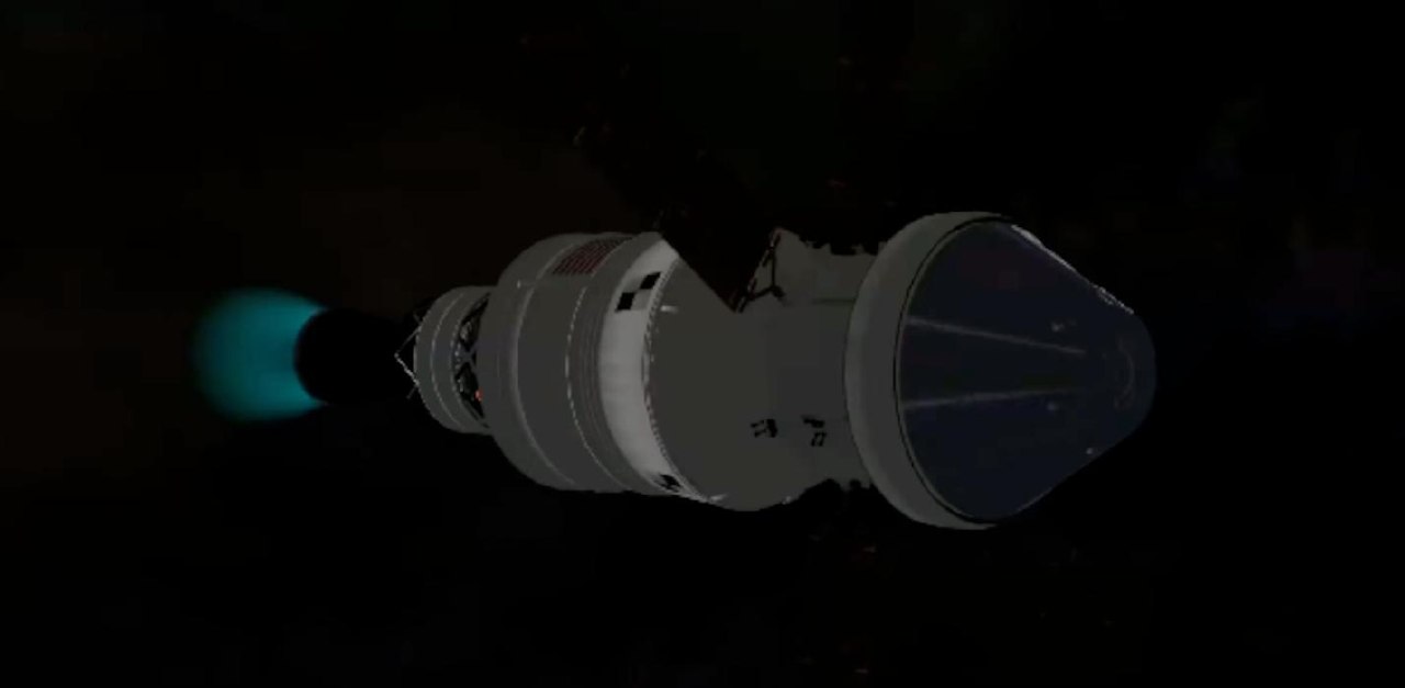 ❗️У Orion раскрылись солнечные панели