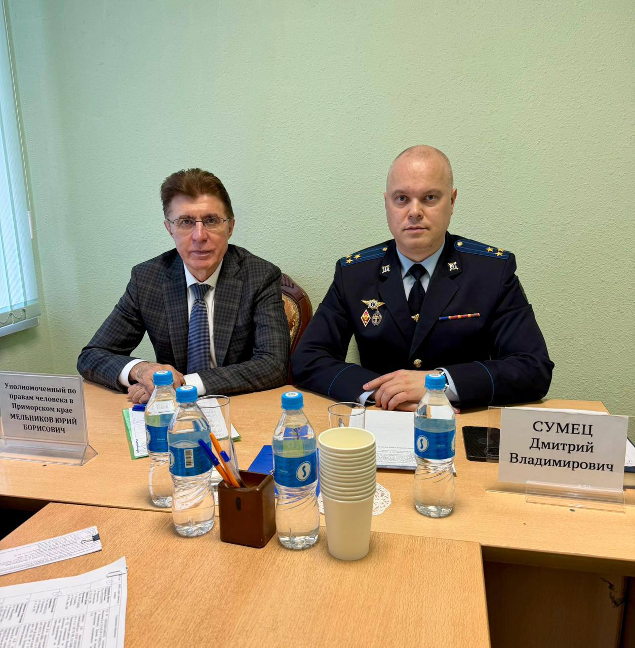 Заместитель начальника регионального УМВД и Уполномоченный по правам человека…
