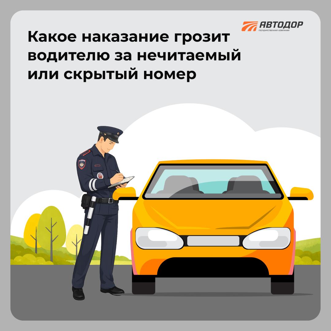 ⚡️Какое наказание грозит водителю за нечитаемый или скрытый номер 

Доля про…