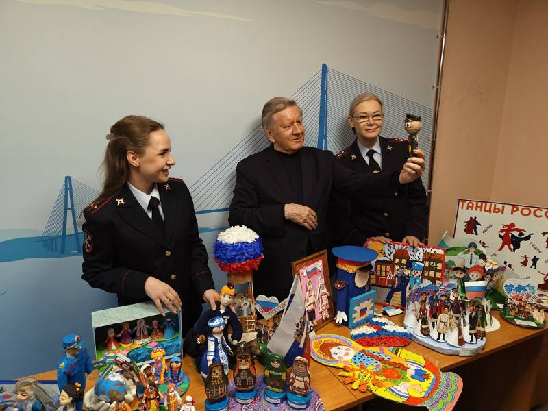 😀В Приморском крае подведены итоги конкурса детского творчества «Полицейский…