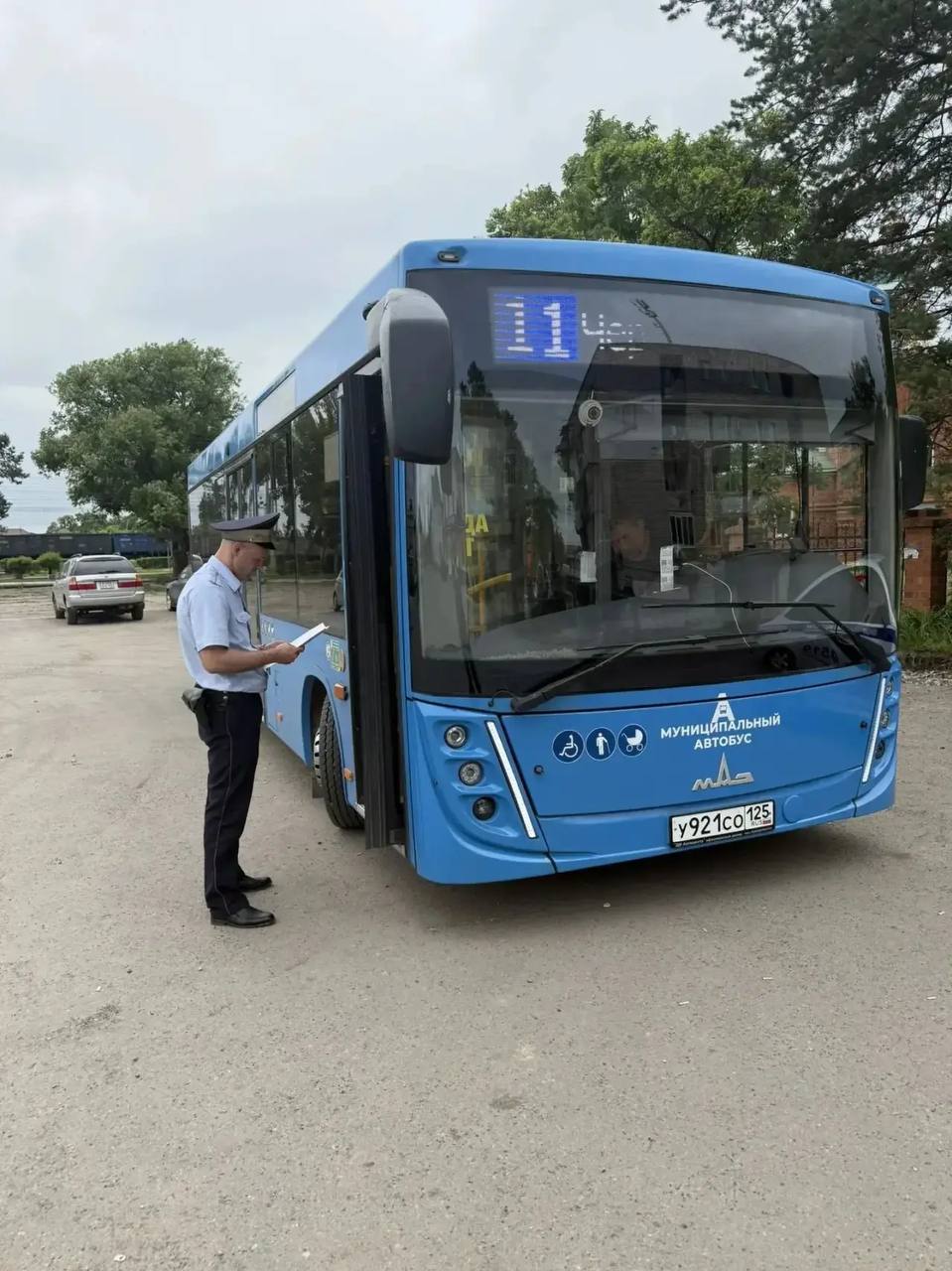 В ходе профилактического мероприятия «Автобус» в Приморском крае сотрудники Г…