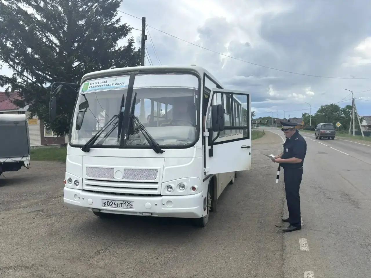 В ходе профилактического мероприятия «Автобус» в Приморском крае сотрудники Г…
