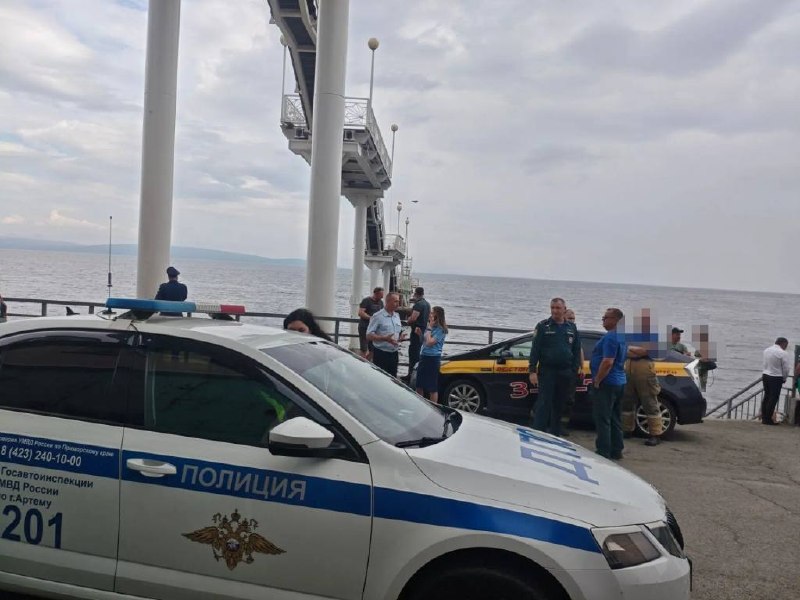В Артеме полицейские работают на месте обрушения морского причала 
 
В дежурн…