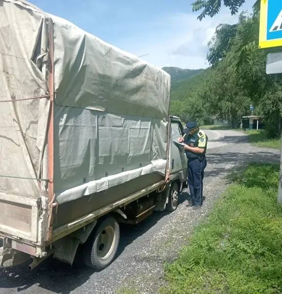 В ходе профилактического мероприятия «Грузовик» Госавтоинспекция Приморского …
