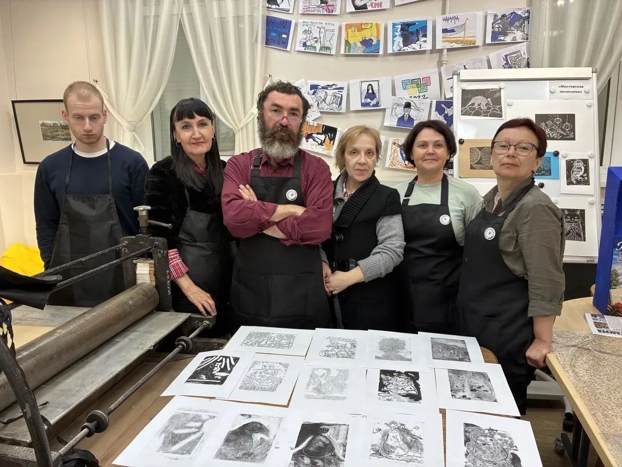 ✅В выставочном пространстве Приморской картинной галереи прошёл мастер-класс…