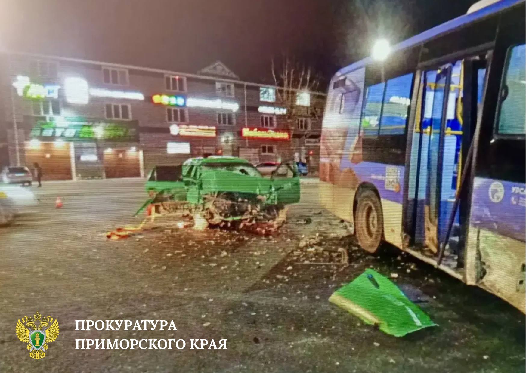 В Артёме к 6 годам колонии осуждён водитель, совершивший смертельное ДТП в со…