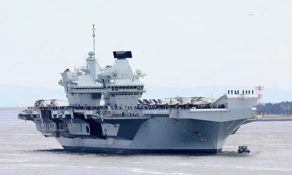 Великобритания ускорила подготовку авианосца HMS Prince of Wales, базирующего…
