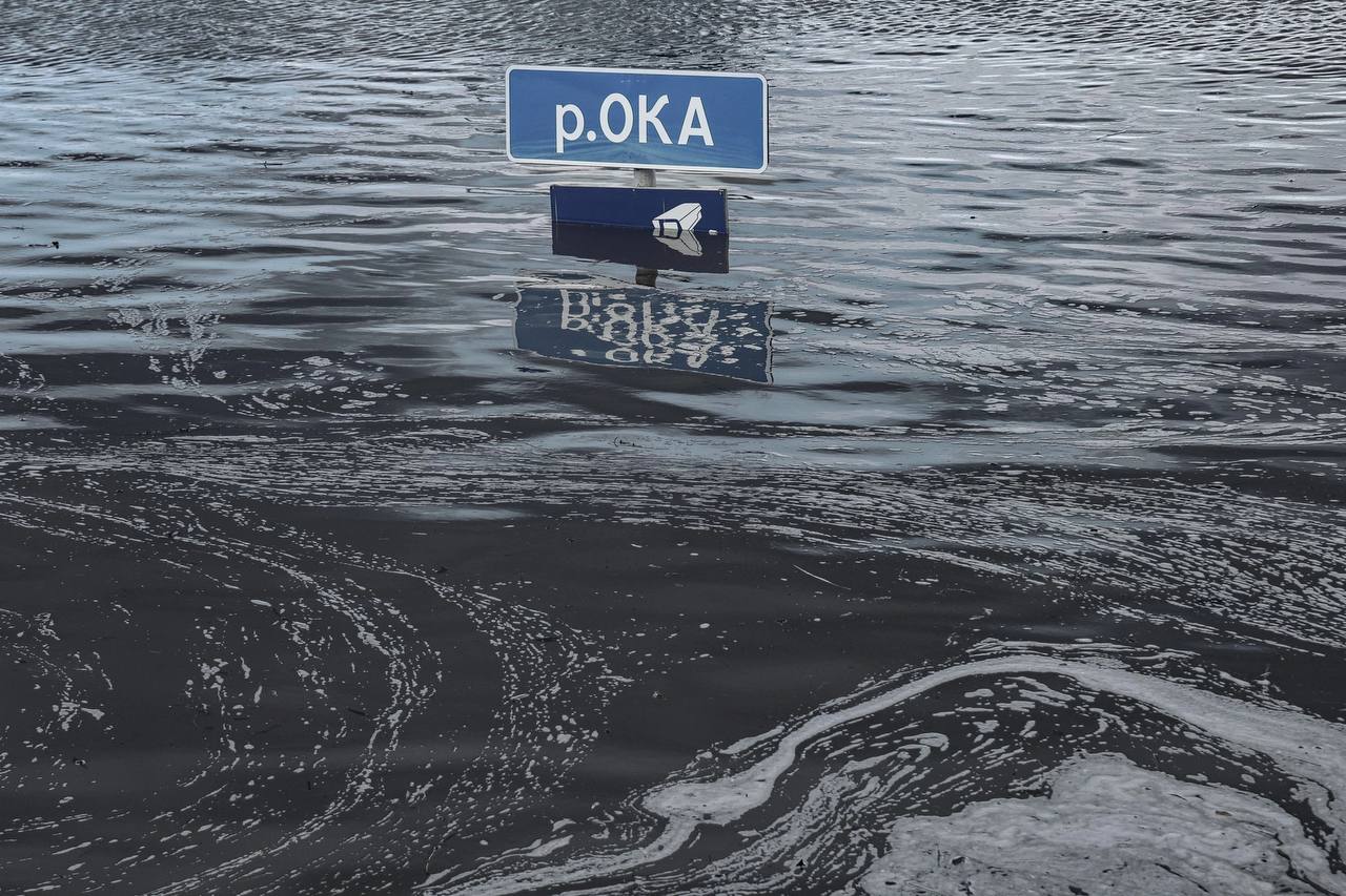 Последствия разлива Оки в Подмосковье — в фоторепортаже РБК
