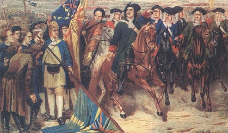 11 июля 

1709 
После поражения под Полтавой бежавшие остатки шведской армии (до 23 тыс