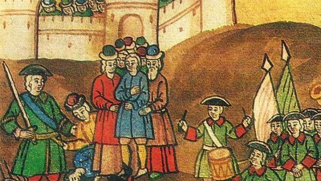 19 июля 

1096, 930 лет назад
Русские полки Владимира Мономаха под Переяславлем-Южным разгромили половецкие орды Тугоркана
