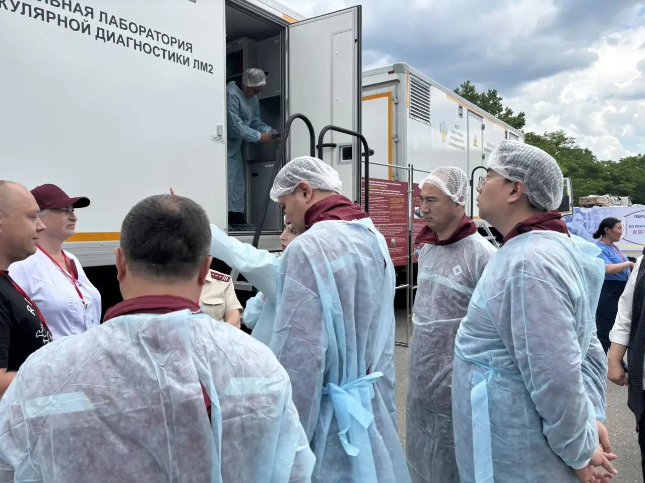 В Хабаровском крае продолжаются Российско-Китайские учения по реагированию на…