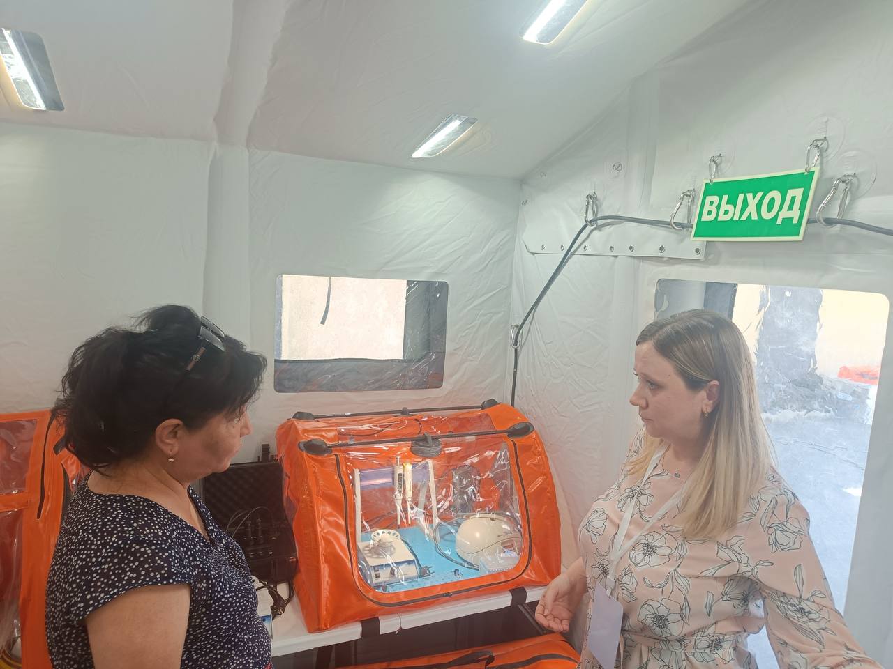 В Бишкеке проходят международные учения по биологической безопасности с испол…